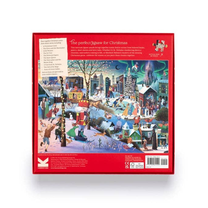A Book Lover's Christmas Jigsaw Puzzle