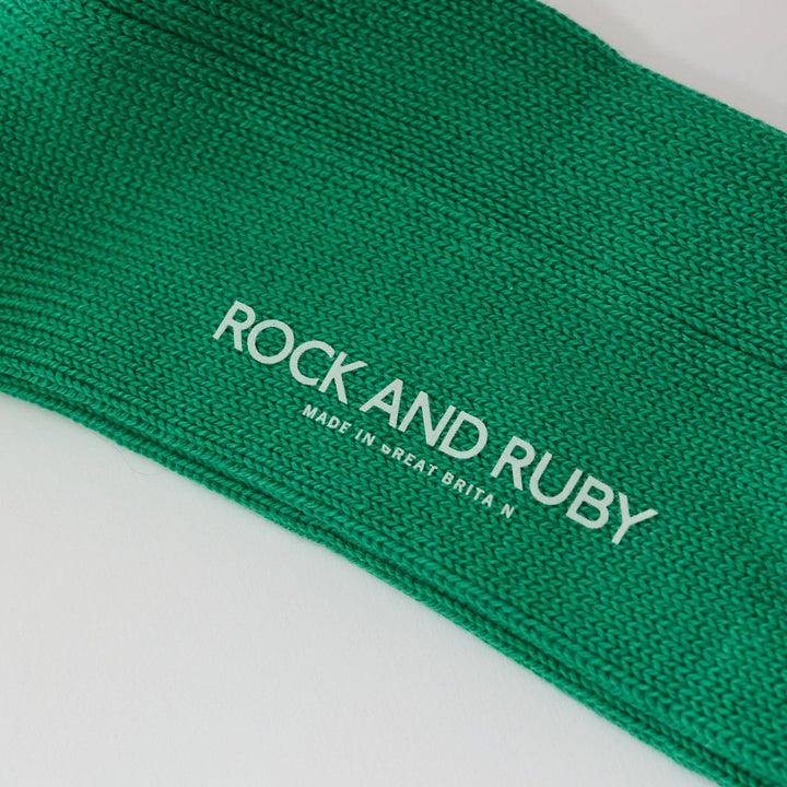 Forest Slate Woody Cotton Socks