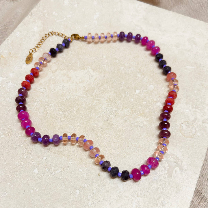 Beaded Necklace - Berries