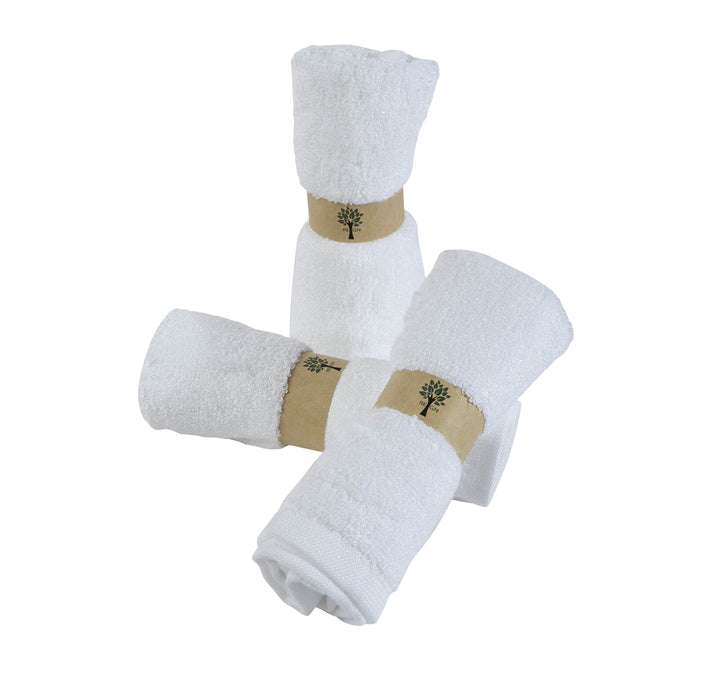 Organic Bamboo Face Cloths - 6 Pack