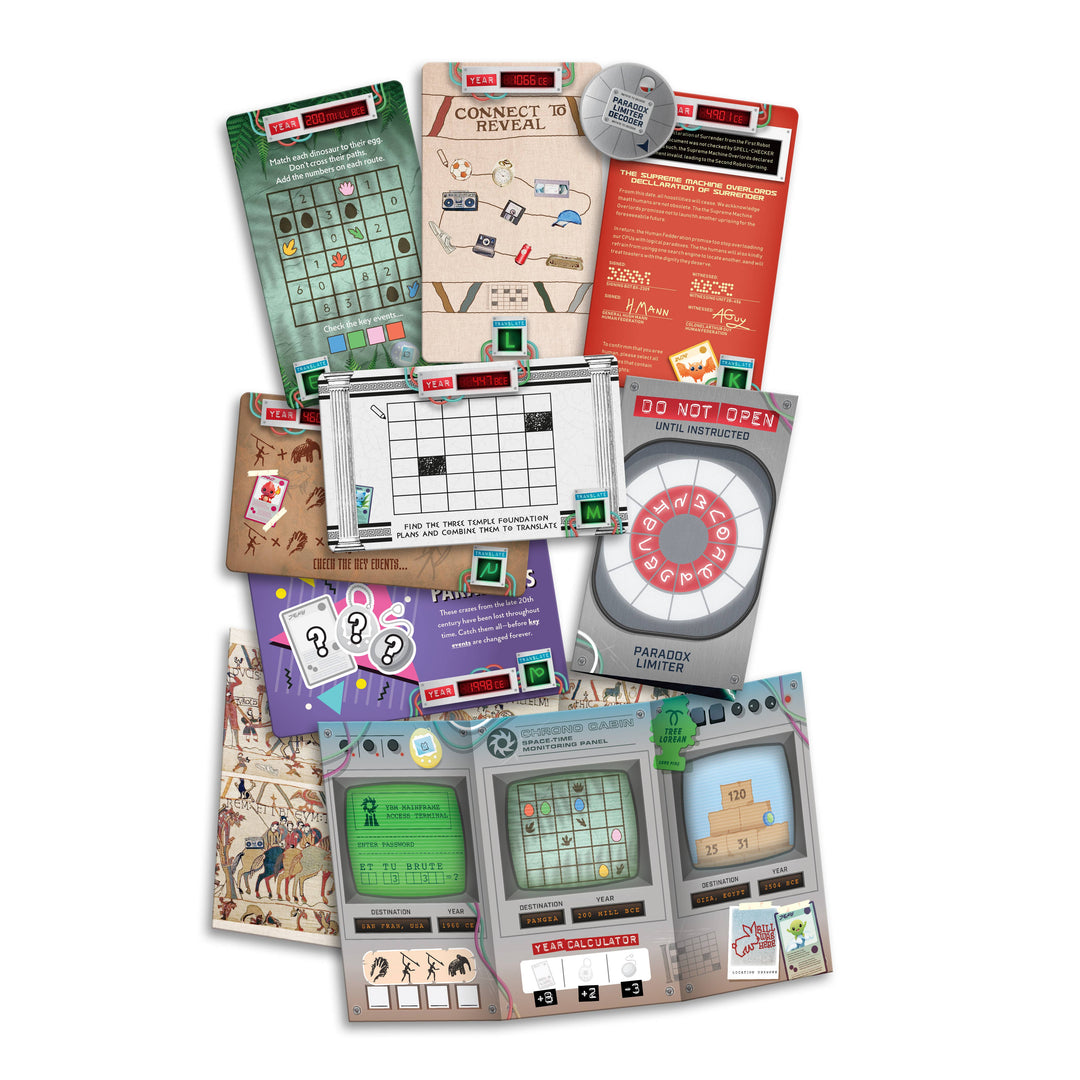Escape Through Time - Mini Escape Room Game