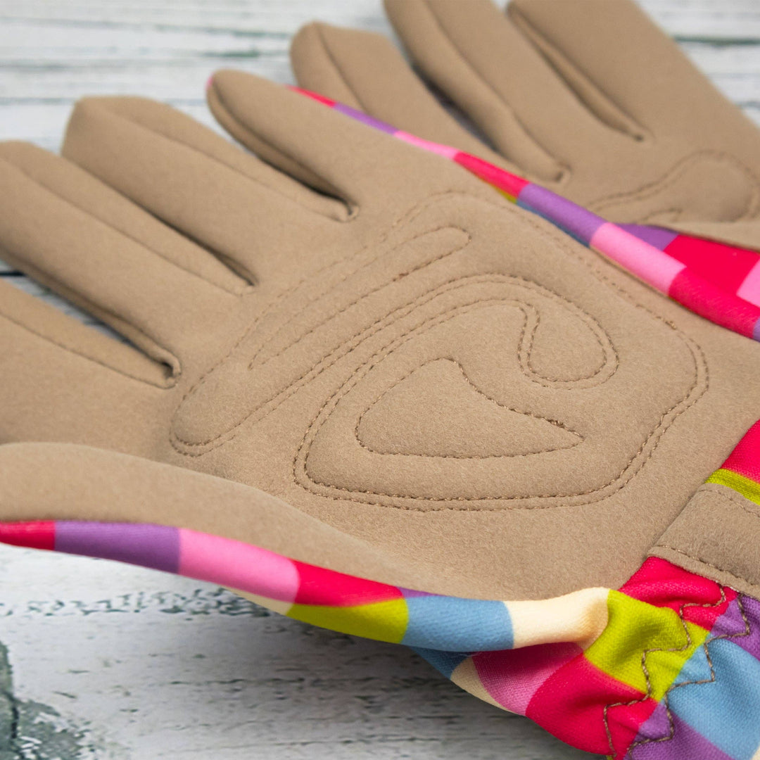 Pink Gingham Gardening Gloves