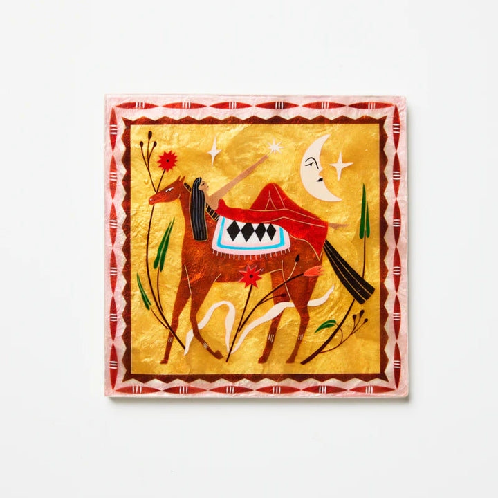Fable Horseback - Shell Wall Tile