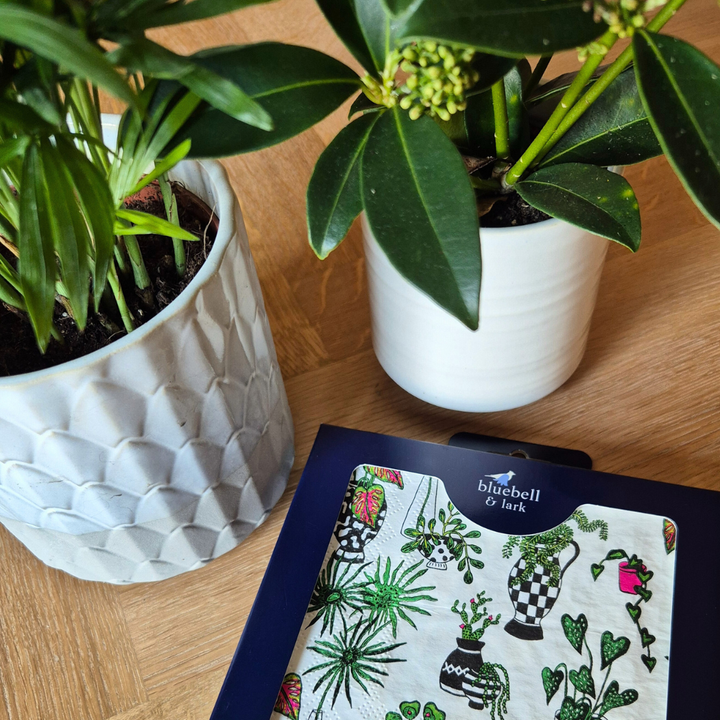 House Plants Paper Napkins