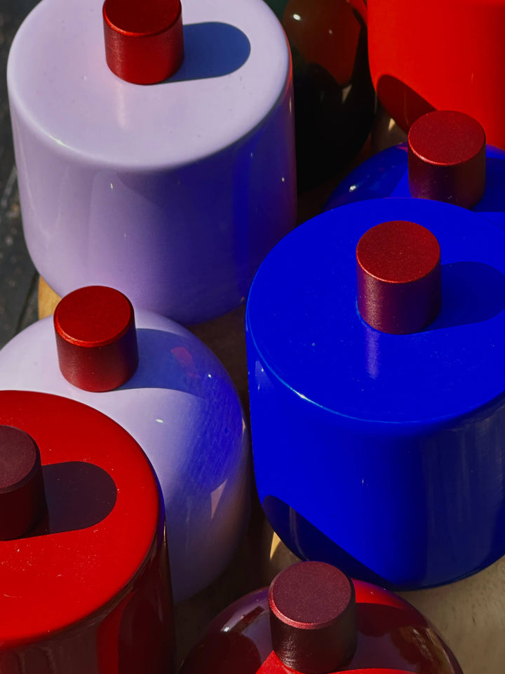 Salt & Pepper Grinder in Red: Medium