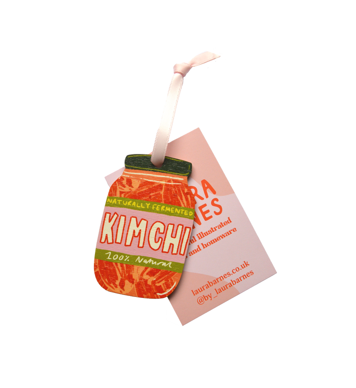 Kimchi Wooden Decoration