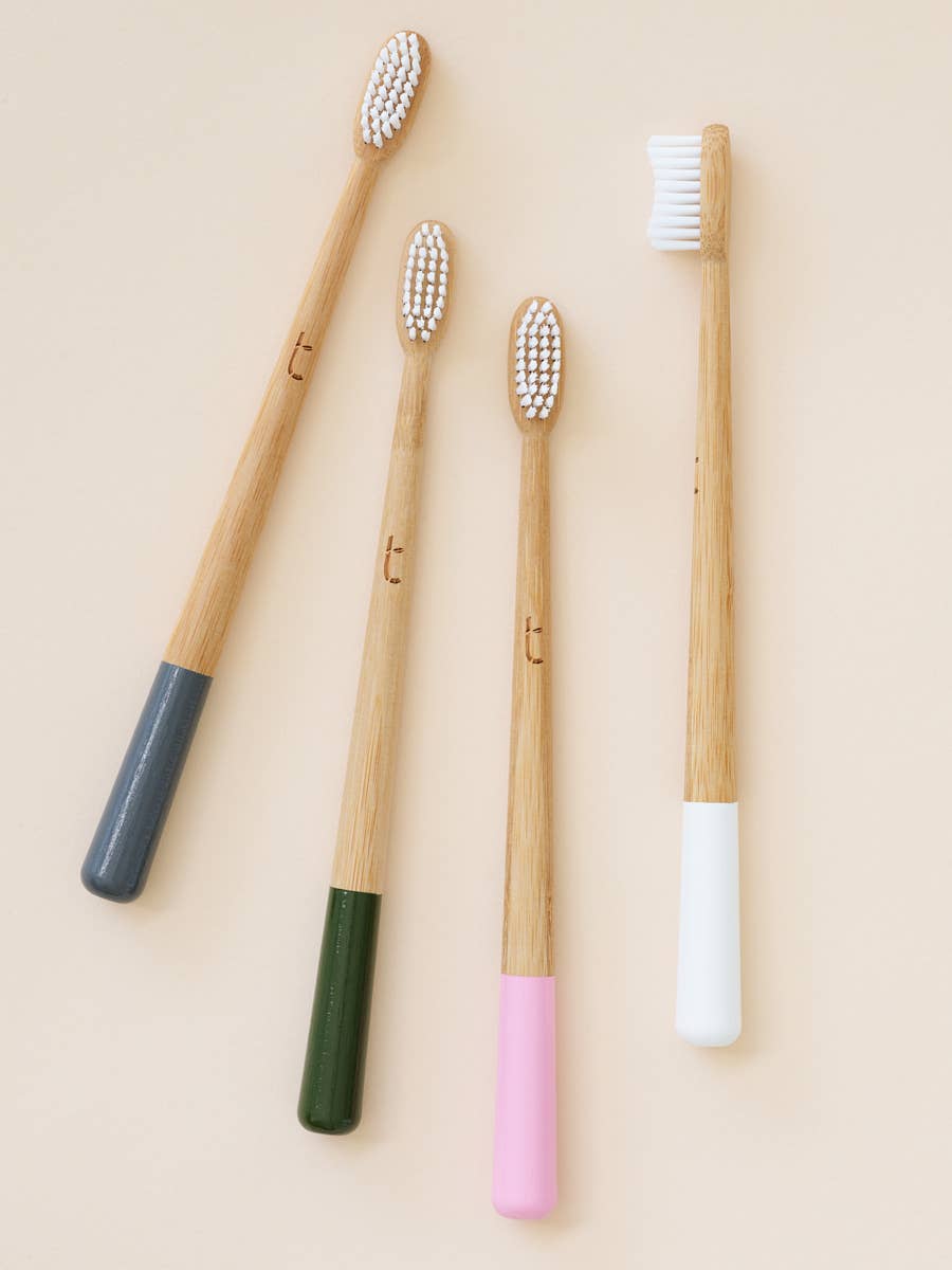 Bamboo Toothbrush - Green