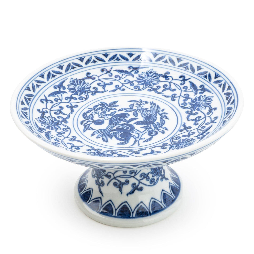 Sumatra Blue & White Cake Stand