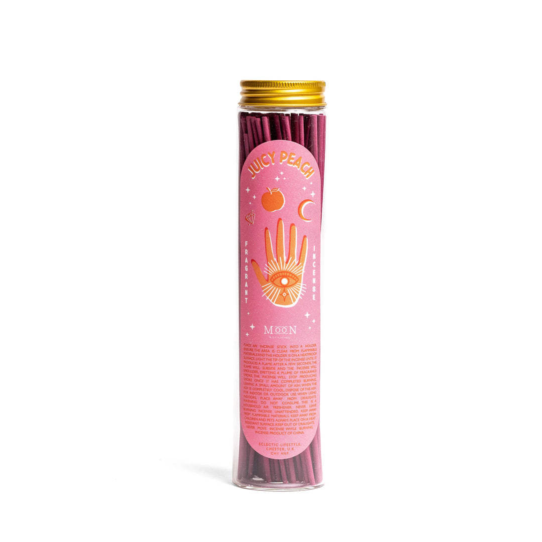 Moon Sense: Juicy Peach - Incense Stick Jar