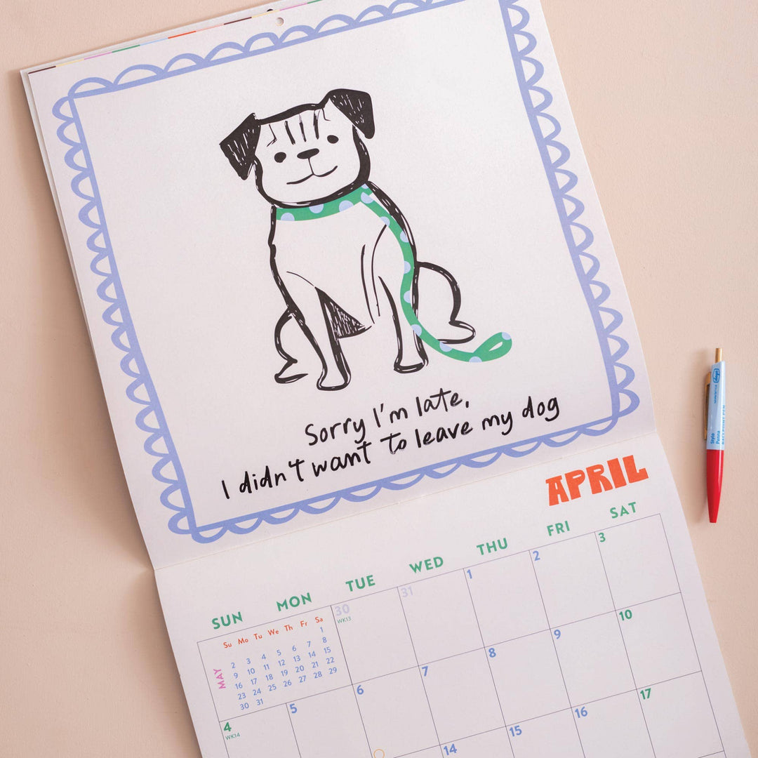 Dog Life 2027 Wall Calendar