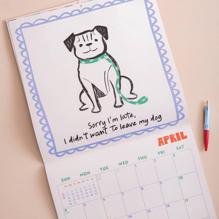 Dog Life 2027 Wall Calendar