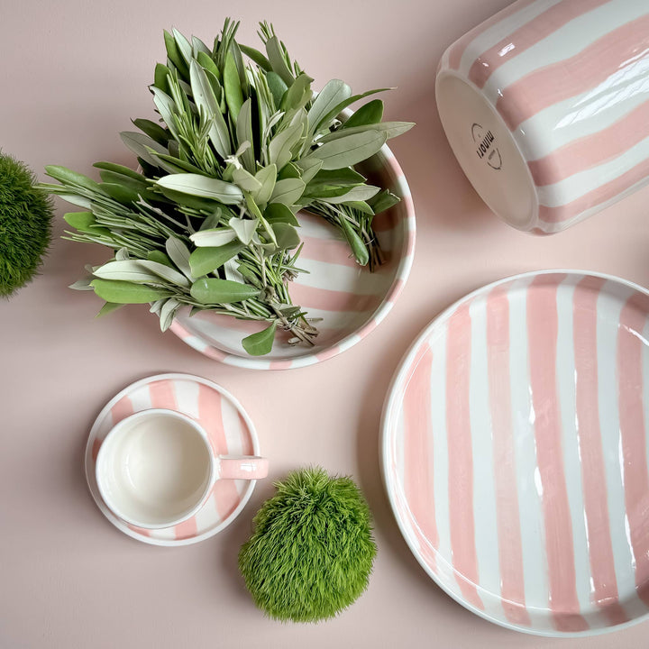 Incanto Rose Stripe Plate