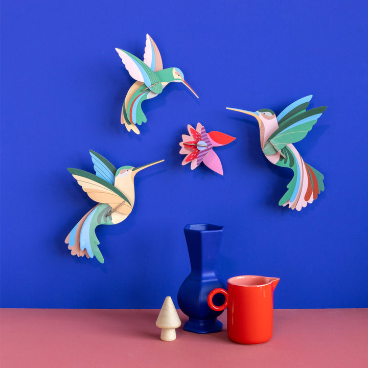 Dance of Hummingbirds 3D Model Kit