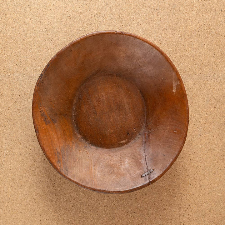 Vintage Wooden Parat Bowl - No.3