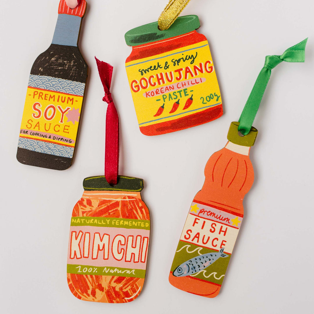 Kimchi Wooden Decoration