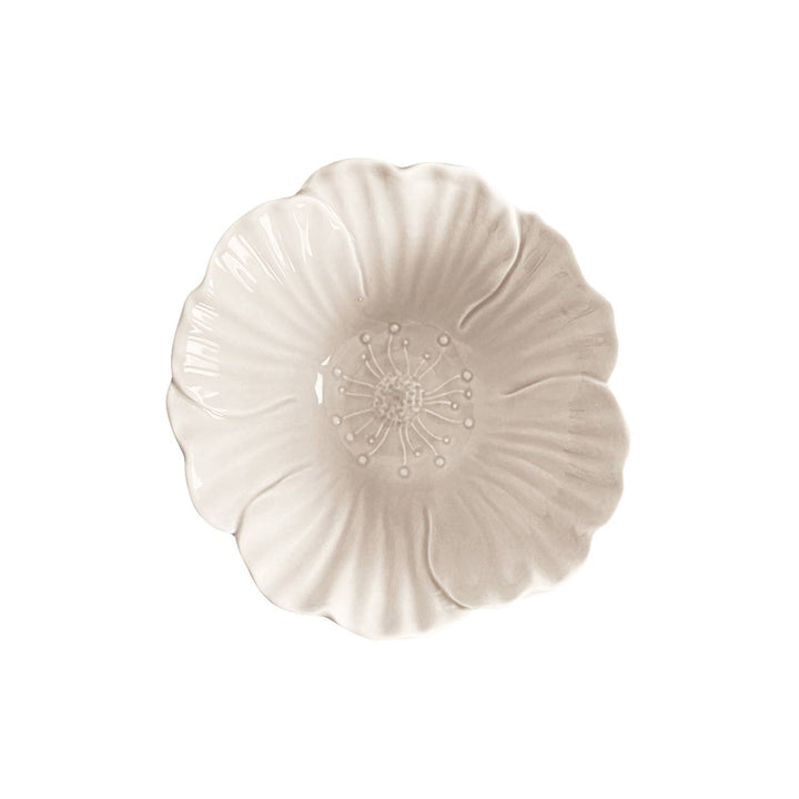 Flower Bowl in Soft White