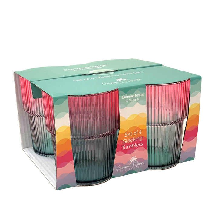 Ombre Stacking Tumblers - Set of 4