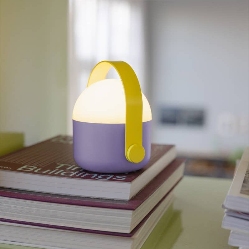 Ole Portable Light – Lilac & Yellow