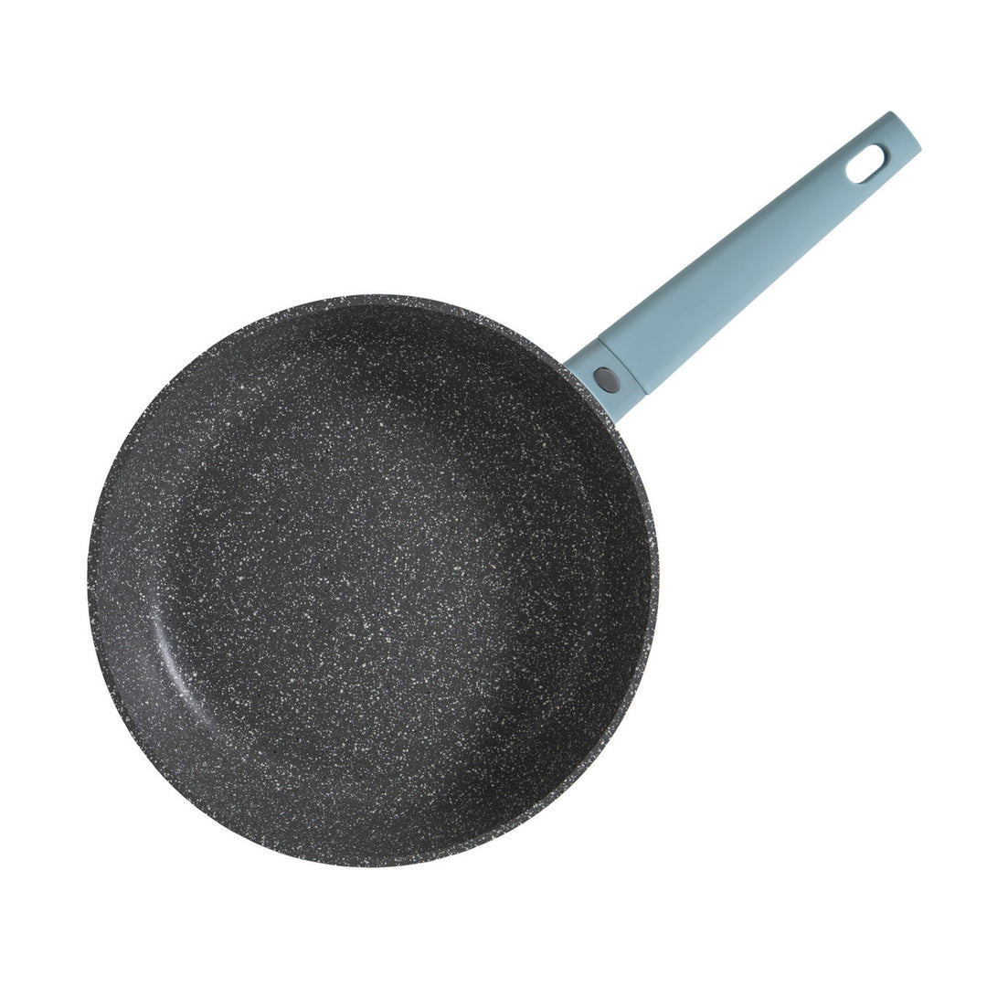 MasterClass Cast Aluminium Frying Pan in Sky Blue 28cm