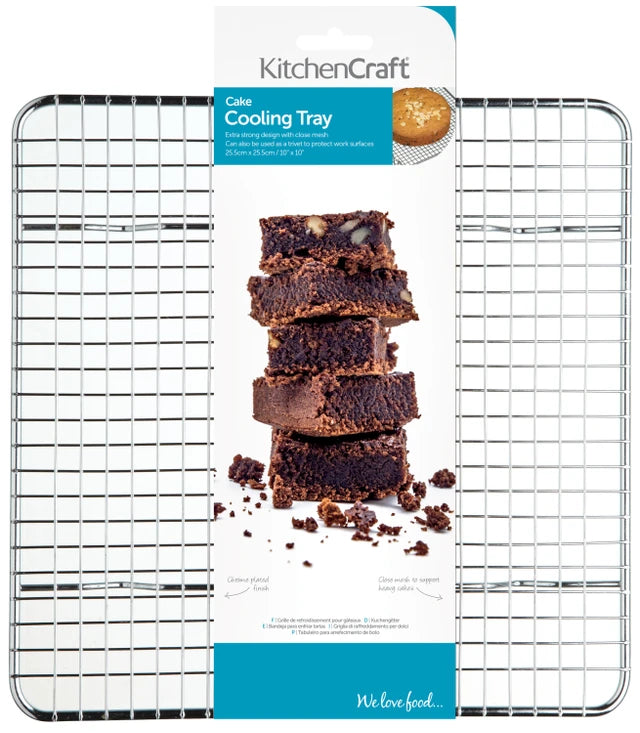 Chrome Cooling Rack - 25 x 25cm