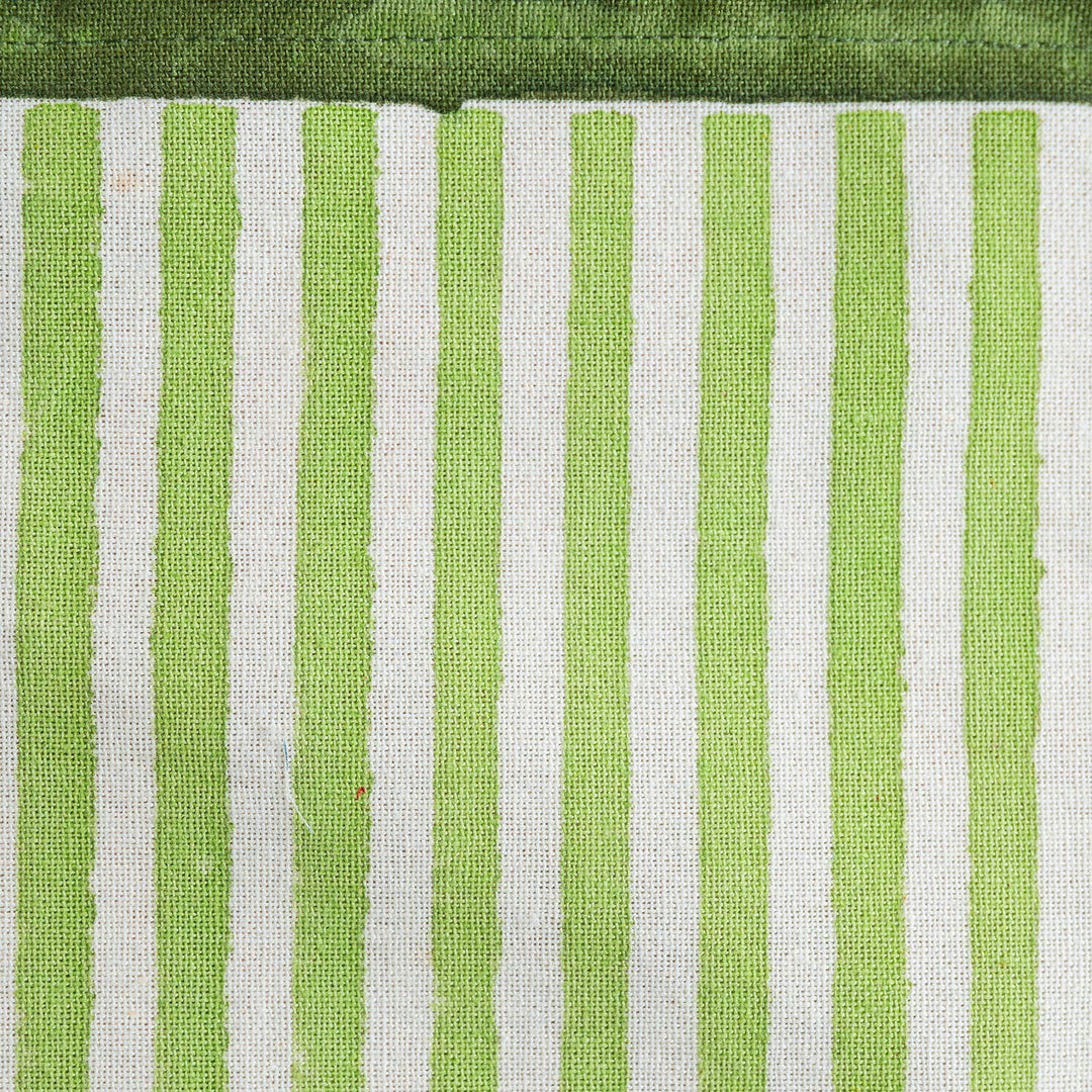 Stripe Green Tea Towel