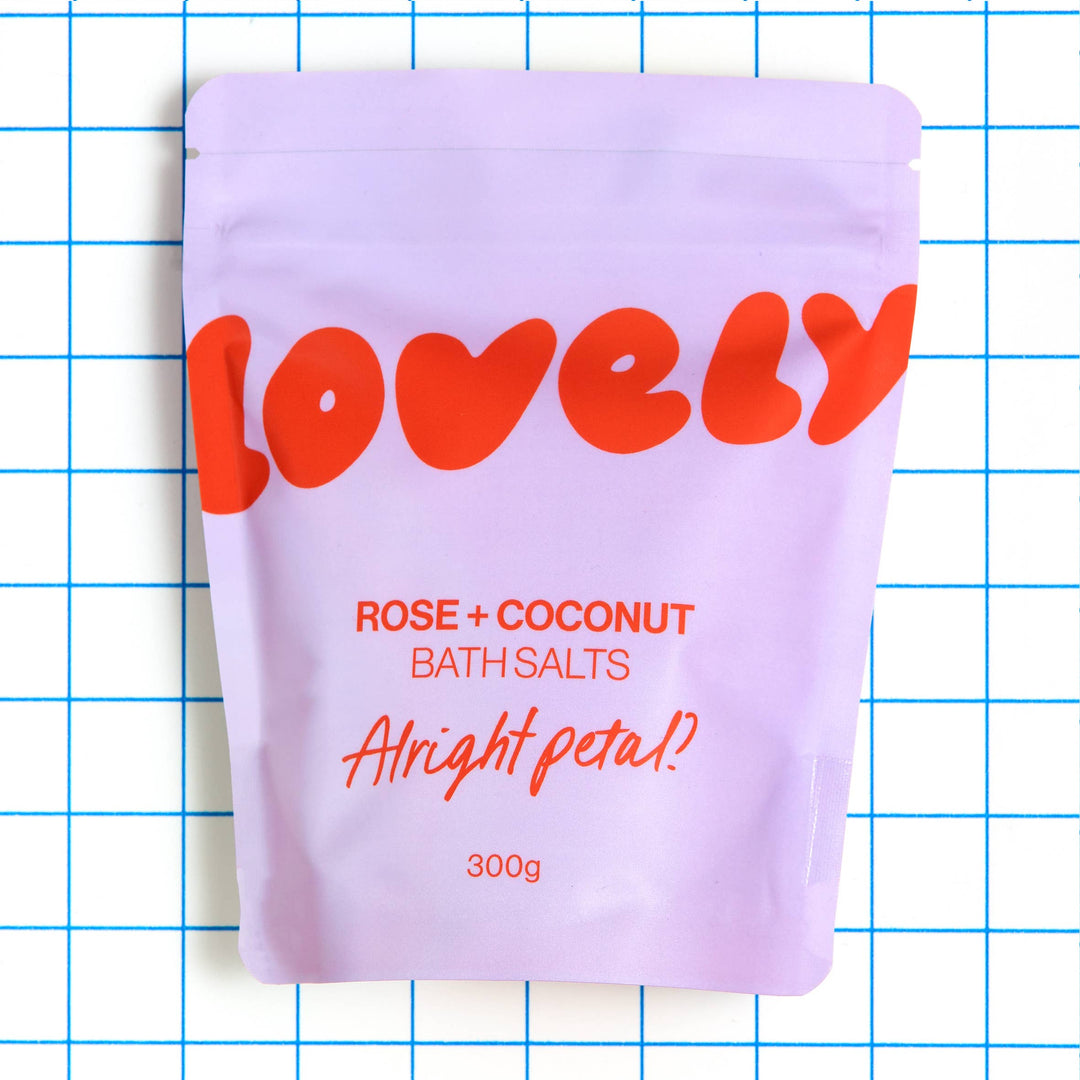 Bath Salts - Rose & Coconut