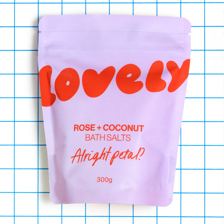 Bath Salts - Rose & Coconut