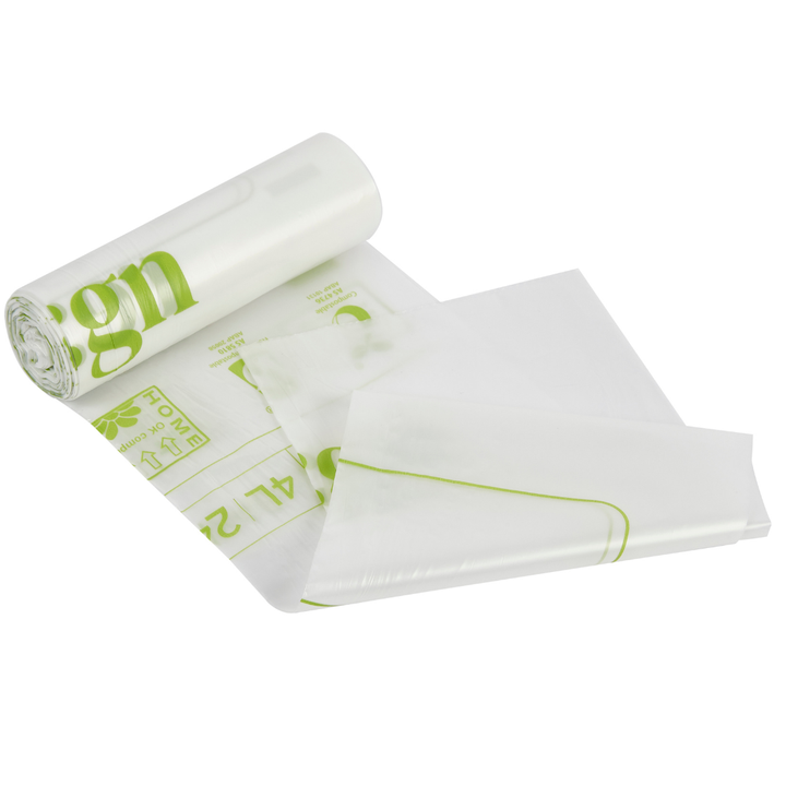 Compostable & Biodegradable 2L Food and Freezer Bags