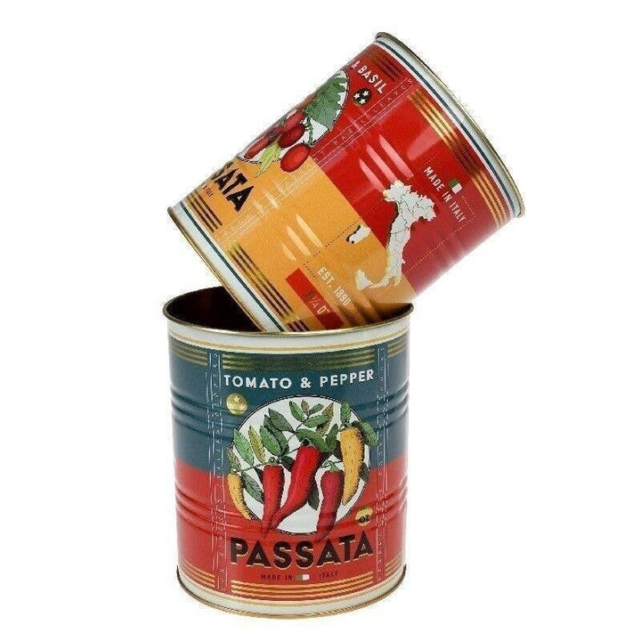 Passata Set of 2 Storage Tins - Medium