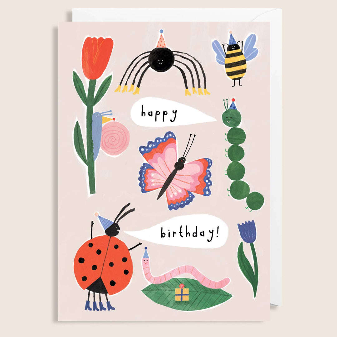 Birthday Bugs Card