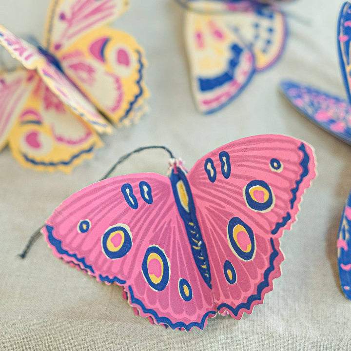 Butterflies Paper Ornaments