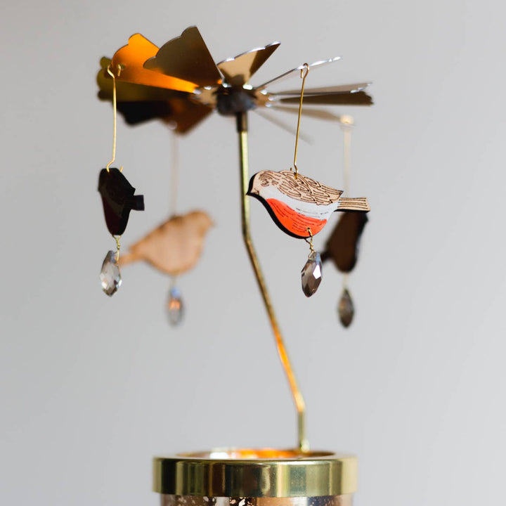 Robin Candle Carousel