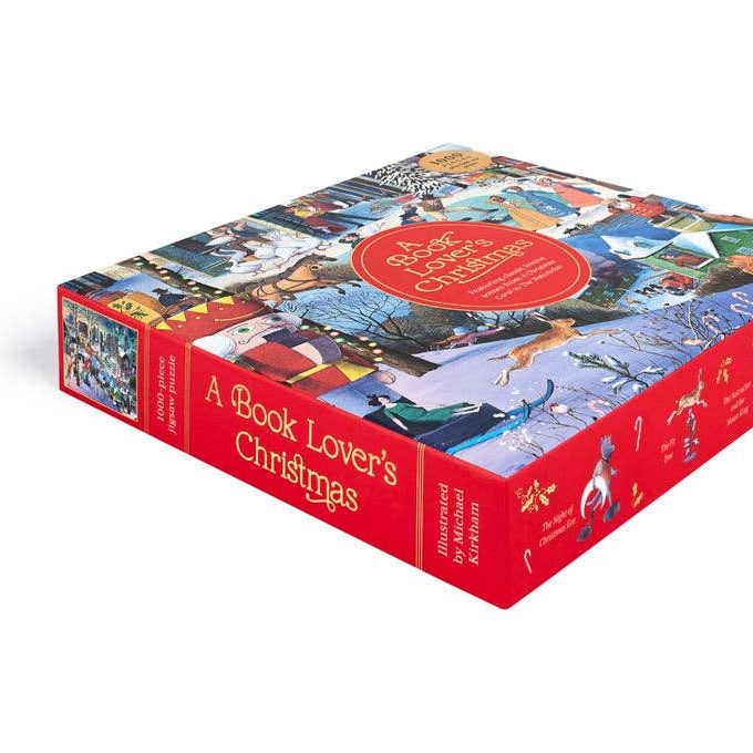 A Book Lover's Christmas Jigsaw Puzzle