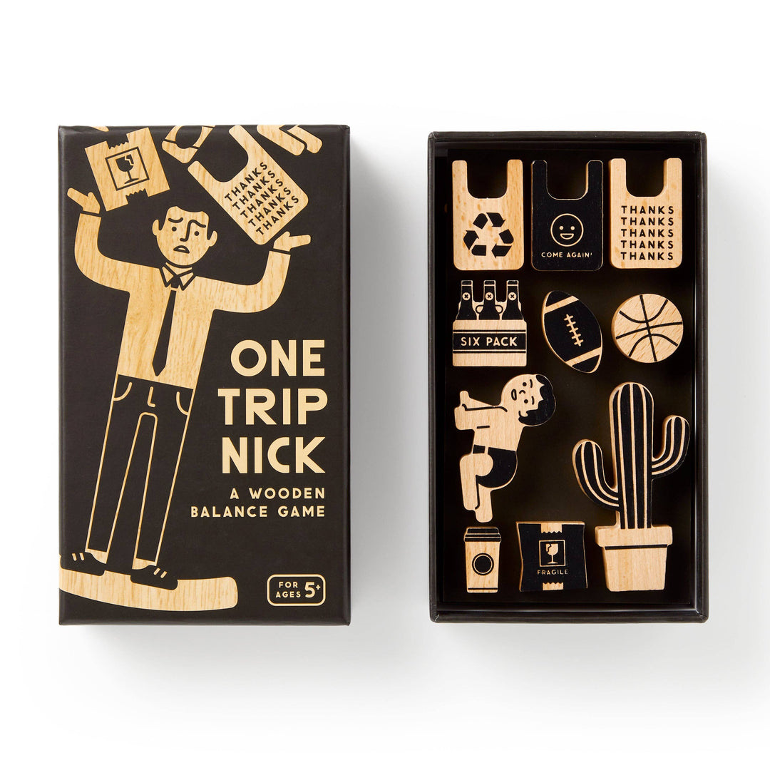 One Trip Nick Wooden Balance Game
