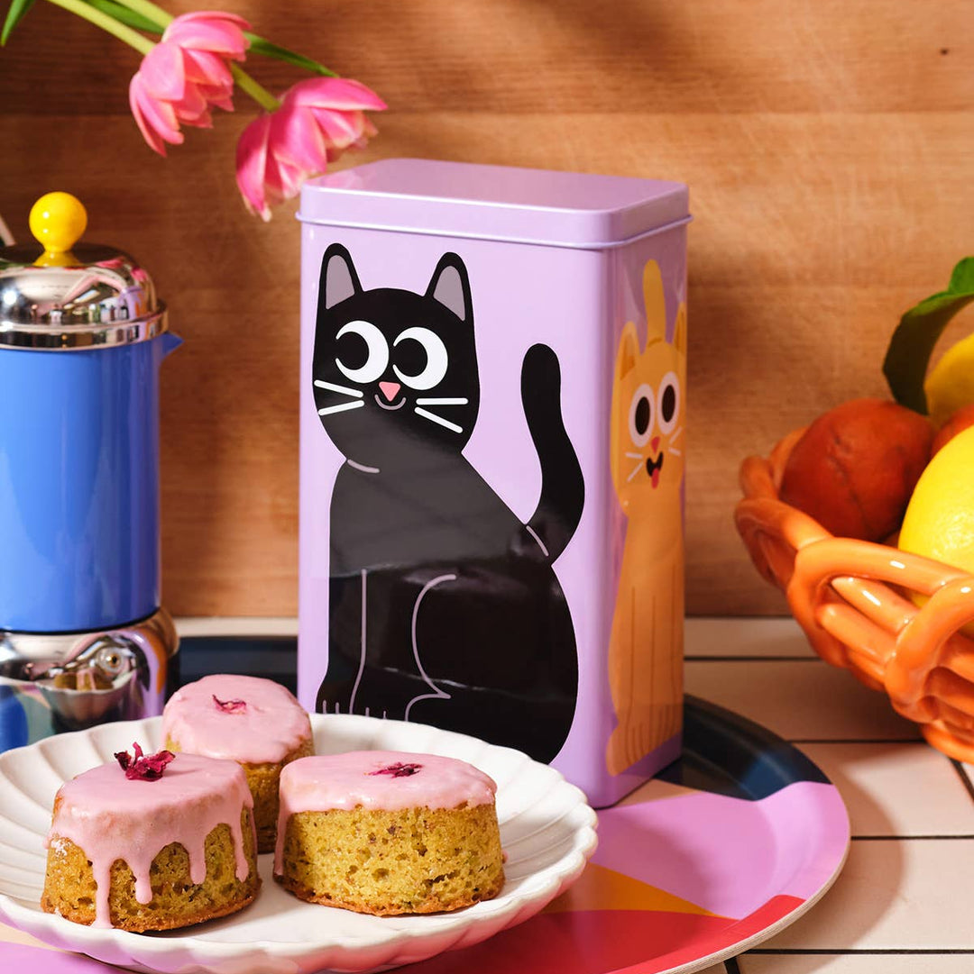 Cat Kitchen Storage Tin