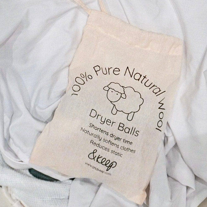 Sheep Wool Dryer Balls - Set of 3