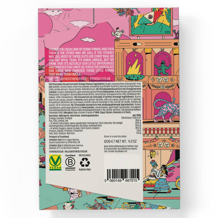 Orange Oatm*lk Chocolate Bar