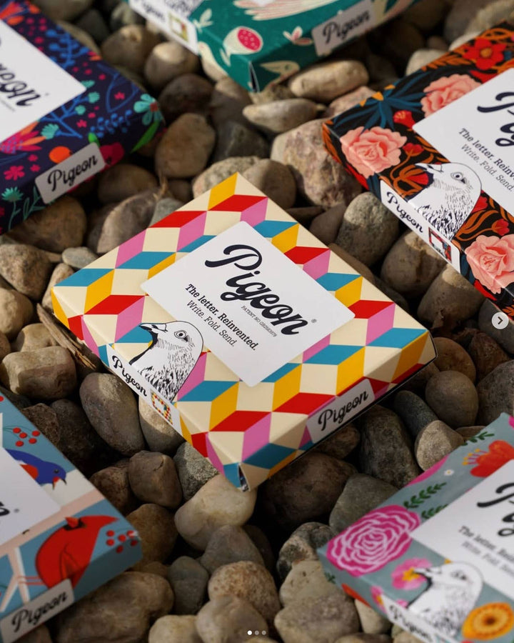 Colorful Folding Letter Pack - Pack of 6