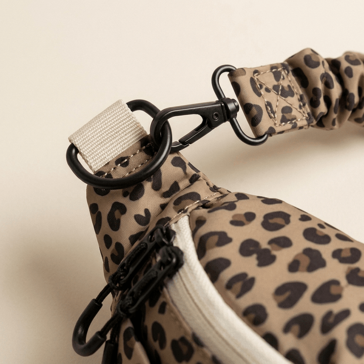 Leopard Banana Bag