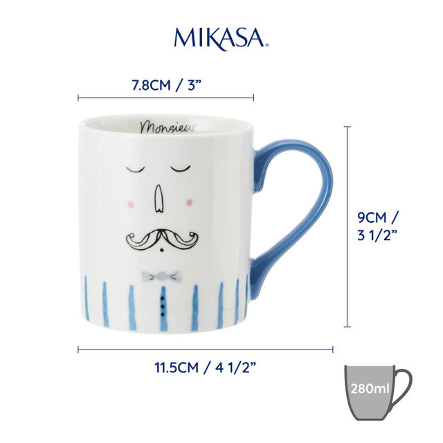 Monsieur Porcelain Mug