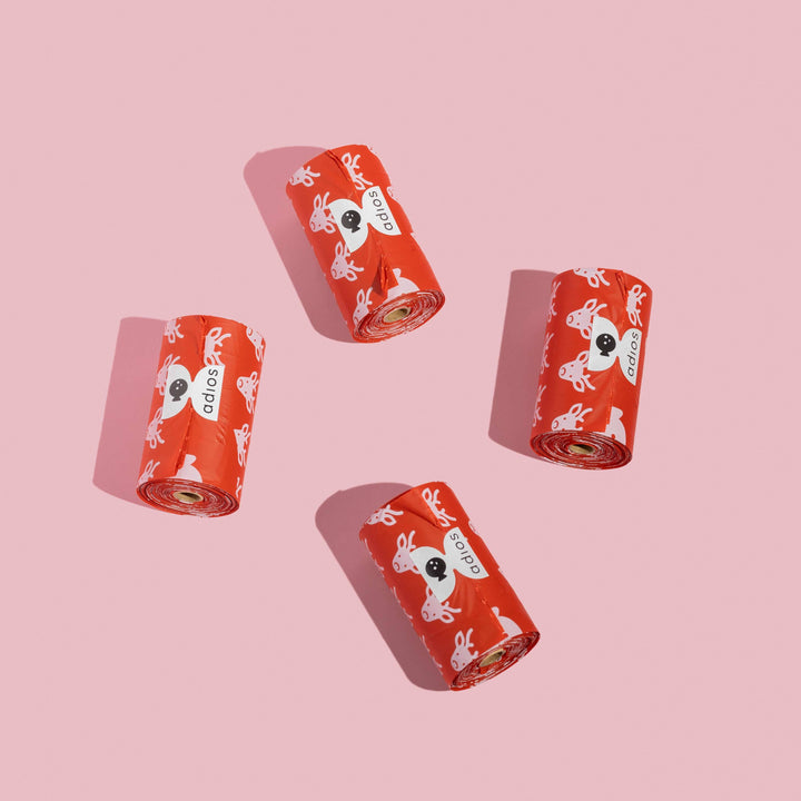 Two Festive Poop Bags