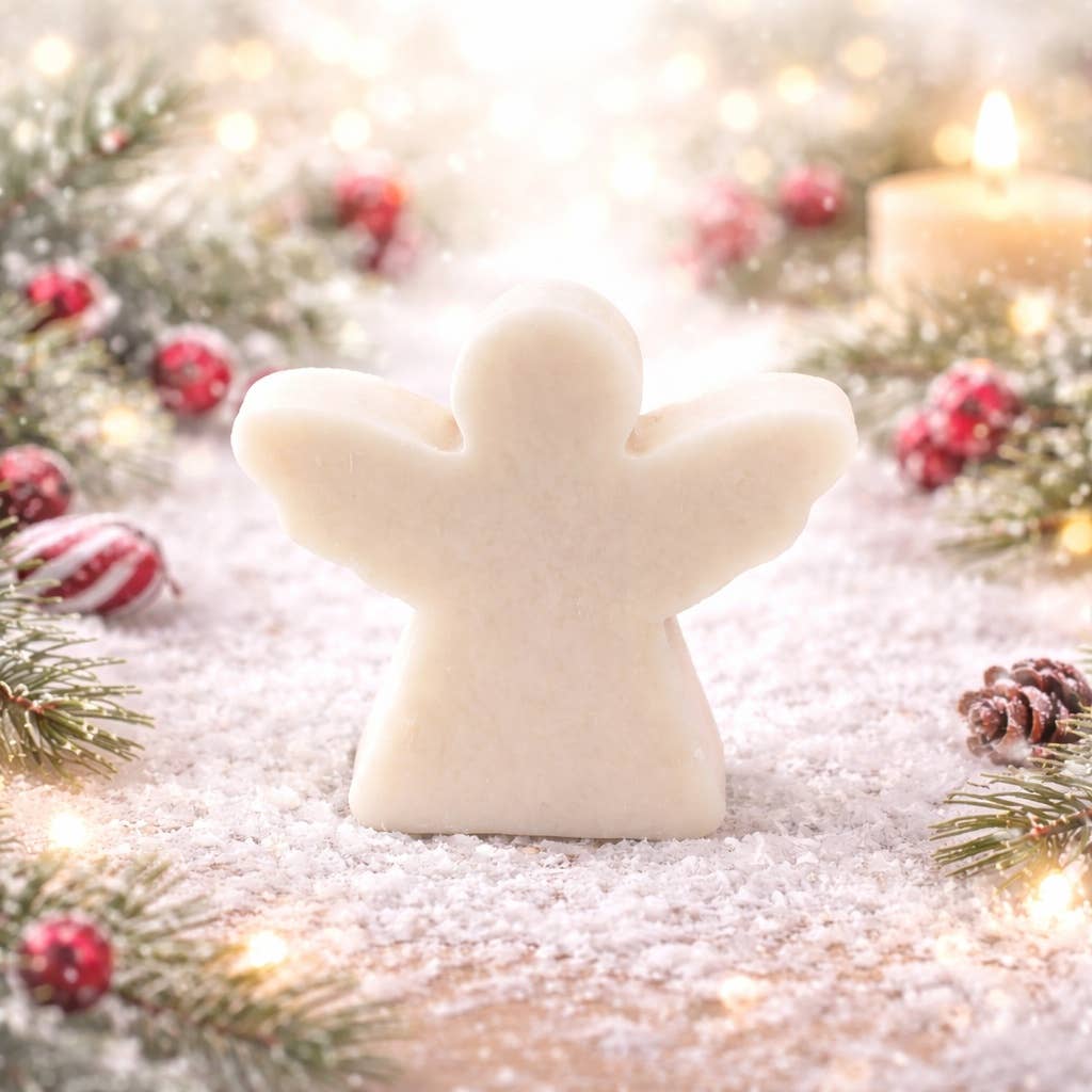 White Angel Christmas Soap