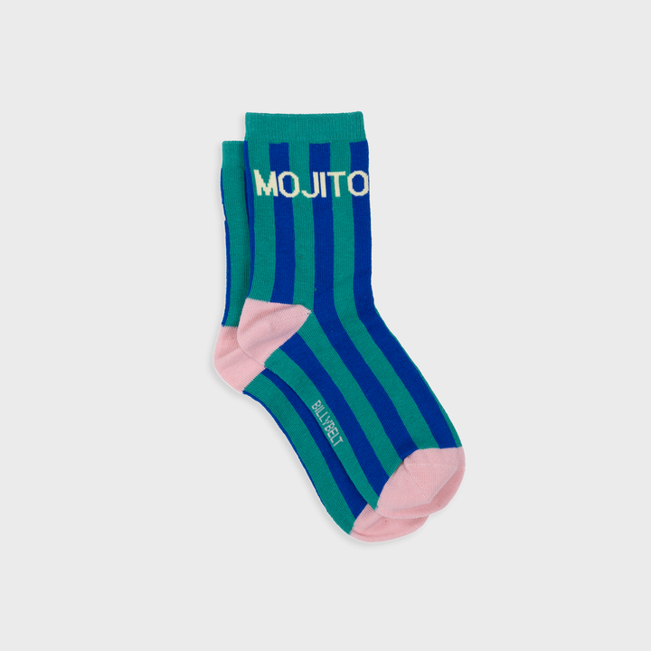 Mojito Striped Combed Cotton Socks