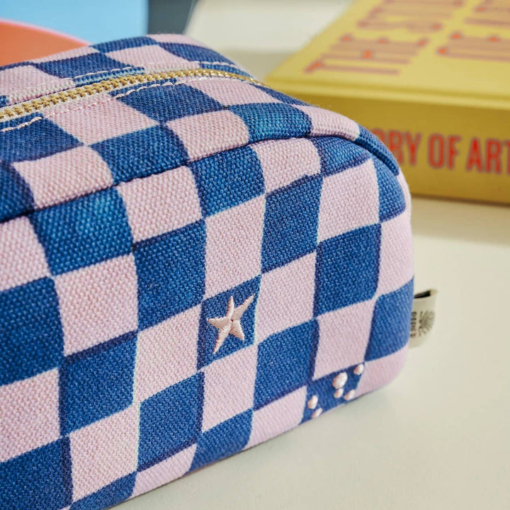 Checkerboard Pencil Case