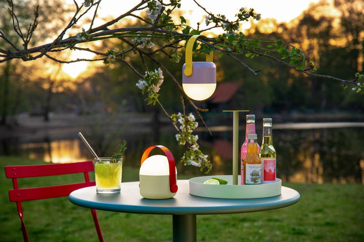 Ole Portable Light – Lilac & Yellow