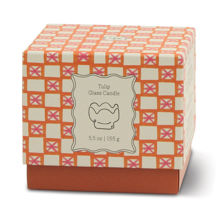 Tulip Cactus Flower Candle