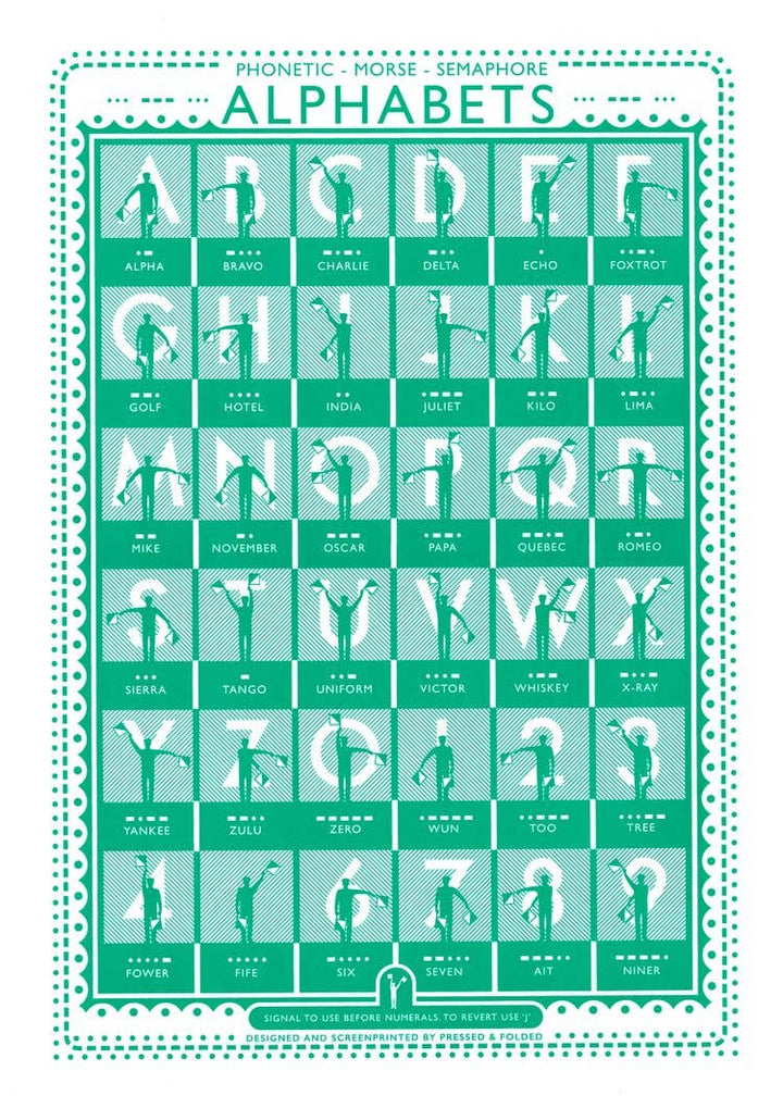 Semaphore Screen Print