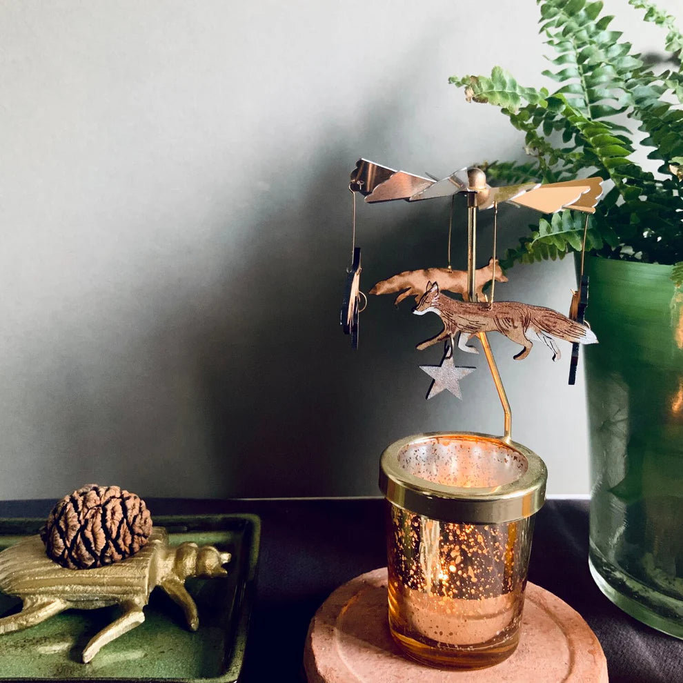 Fox & Star Candle Carousel