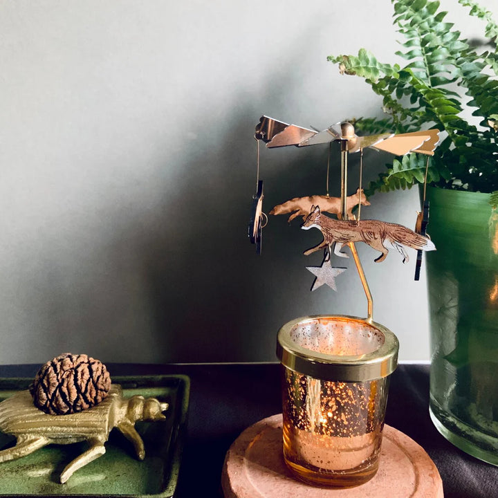 Fox & Star Candle Carousel