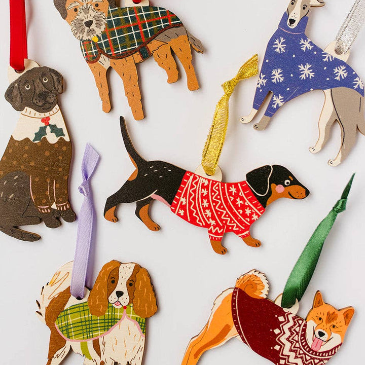 Dachshund Christmas Decoration